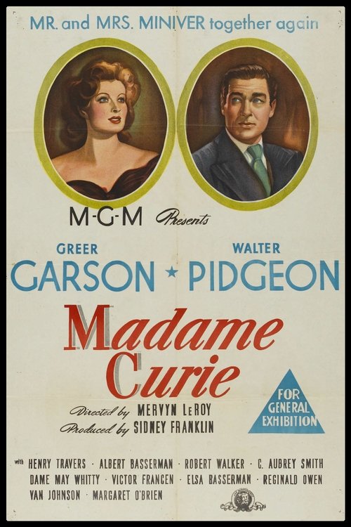 Movie poster for Madame Curie (1943)