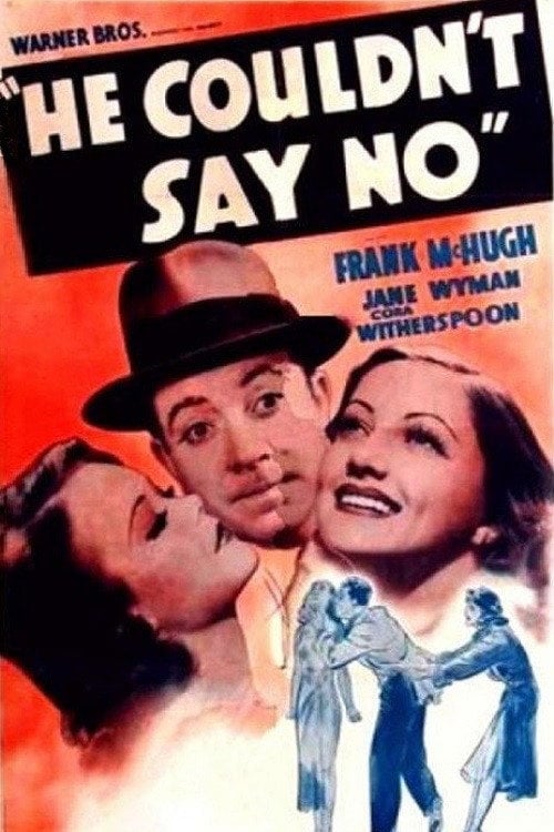 Movie poster for He Couldn't Say No (1938)