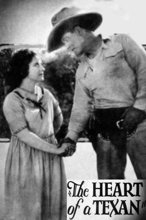 Movie poster for The Heart of a Texan (1922)
