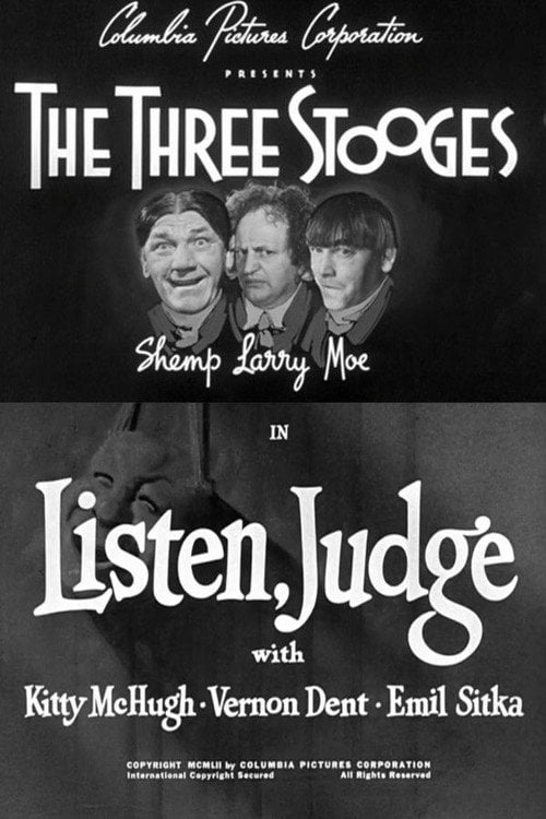 Movie poster for Listen Judge (1952)