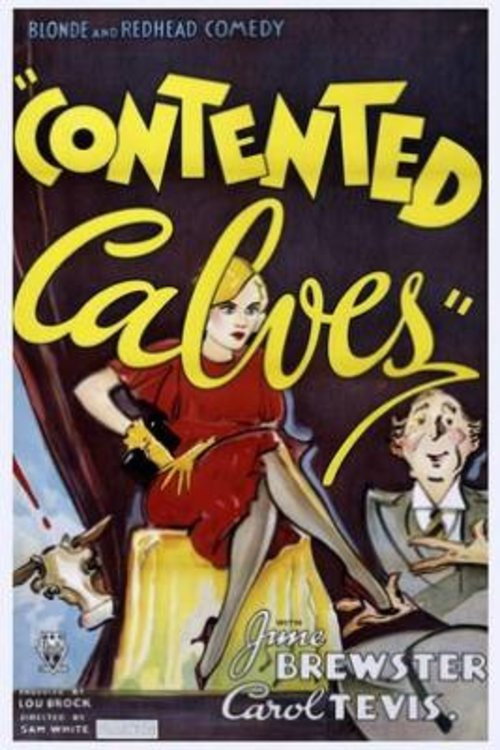 Movie poster for Contented Calves (1934)