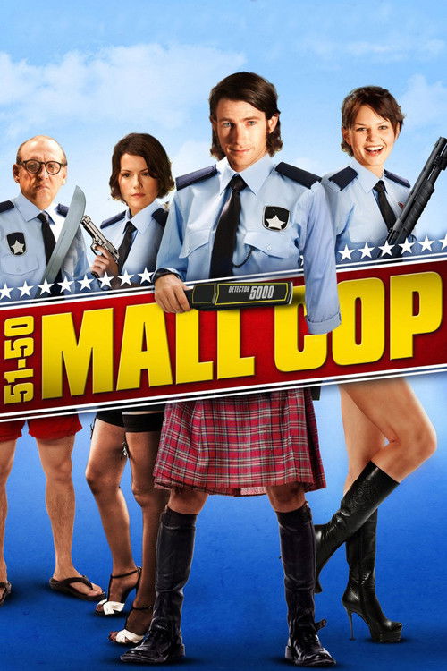 Movie poster for 51/50 Mall Cop (2005)