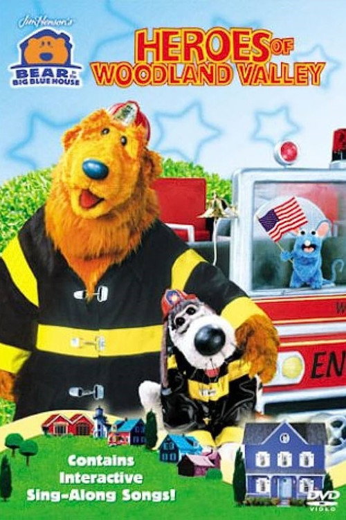 Movie poster for Bear in the Big Blue House Heroes of Woodland Valley (2001)