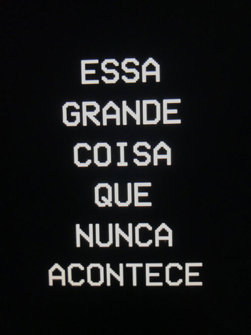Movie poster for Essa Grande Coisa que Nunca Acontece (2016)