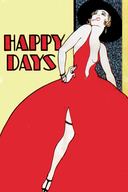 Movie poster for Happy Days (1929)