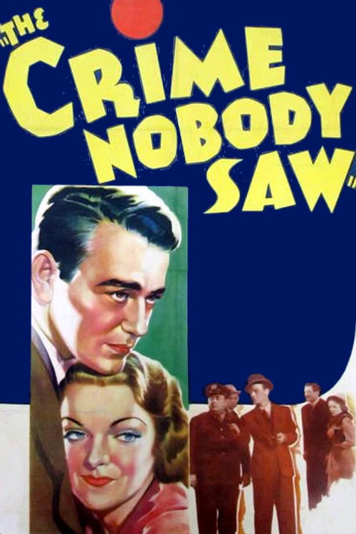 Movie poster for The Crime Nobody Saw (1937)