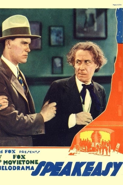 Movie poster for Speakeasy (1929)