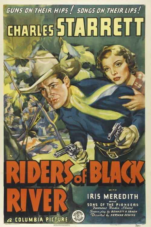 Movie poster for Riders of Black River (1939)