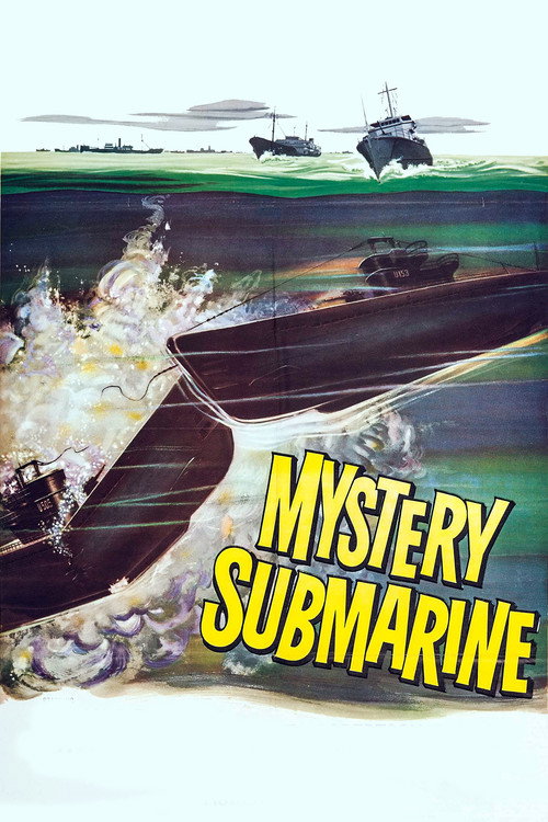 Movie poster for Mystery Submarine (1963)