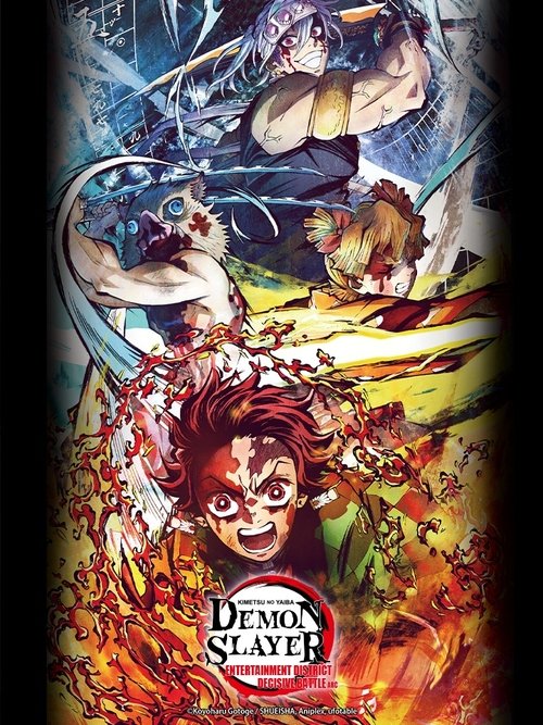 Demon Slayer: Kimetsu no Yaiba - Entertainment District Decisive Battle Arc poster