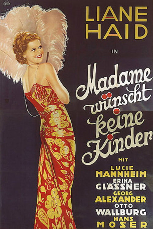 Movie poster for Madame Wants No Children (1933)