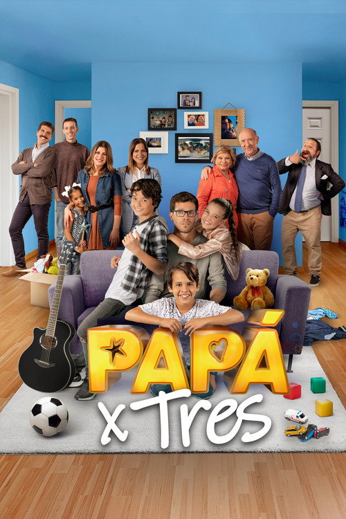 Movie poster for Papá X Tres (2019)