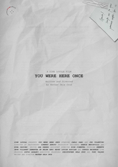 Movie poster for You Were Here Once (2025)