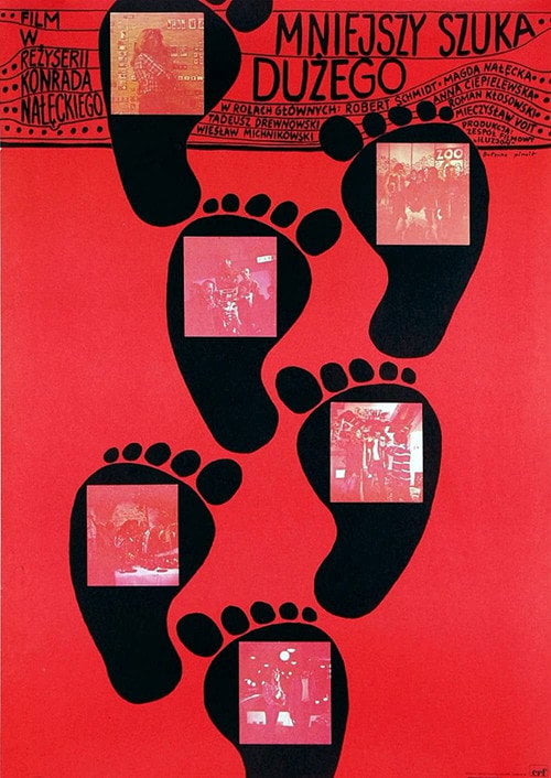 Movie poster for Mniejszy szuka Dużego (1976)