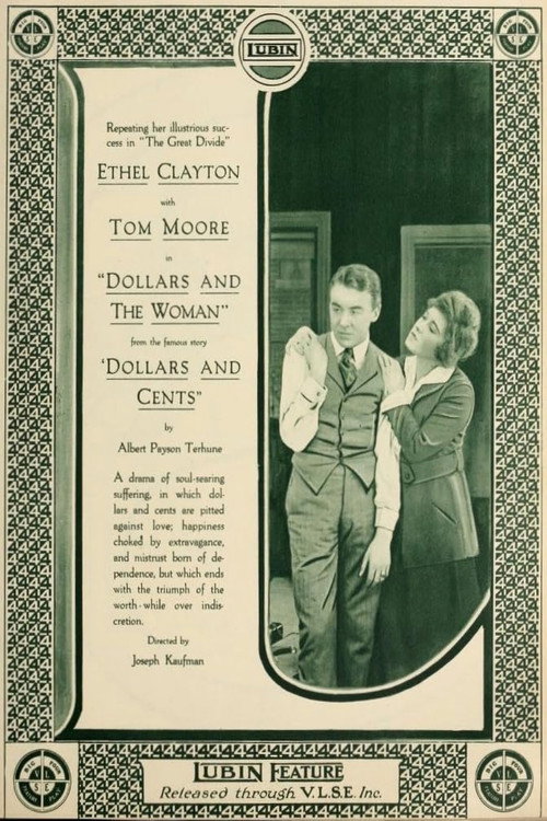 Movie poster for Dollars and the Woman (1916)