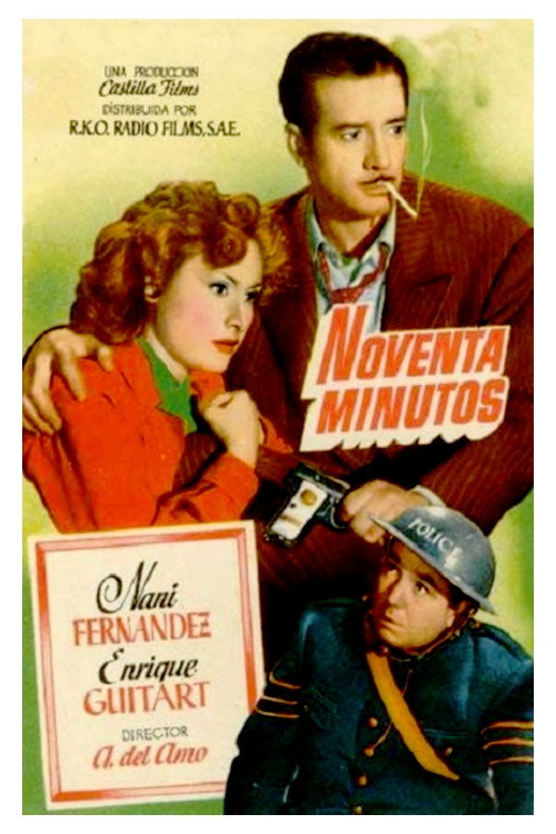 Movie poster for Noventa minutos (1949)