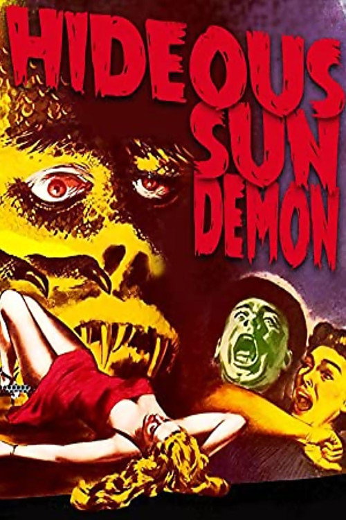 Movie poster for The Hideous Sun Demon (1958)