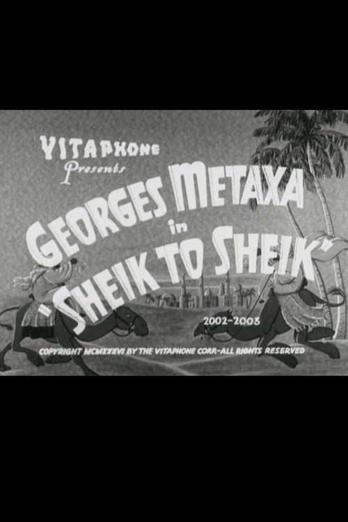 Movie poster for Sheik to Sheik (1936)