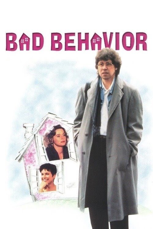 Movie poster for Bad Behavior (1993)
