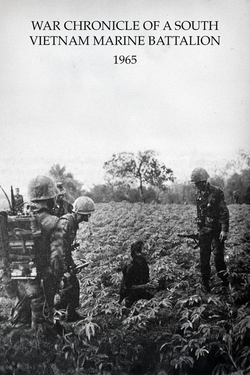 Movie poster for War Chronicle of a South Vietnam Marine Battalion (1965)
