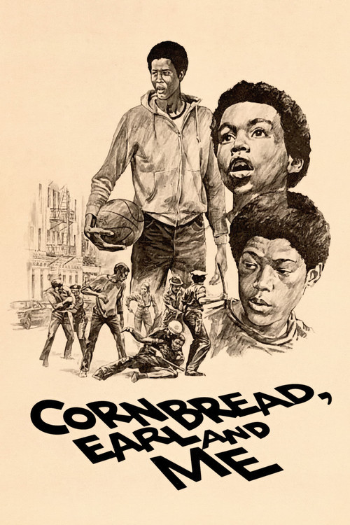 Movie poster for Cornbread, Earl and Me (1975)