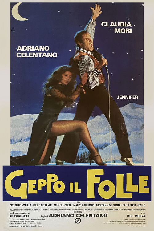 Movie poster for Geppo il folle (1978)
