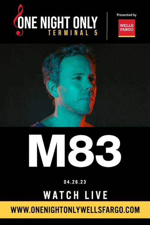 Movie poster for M83 - Live at Terminal 5 NYC (2023)