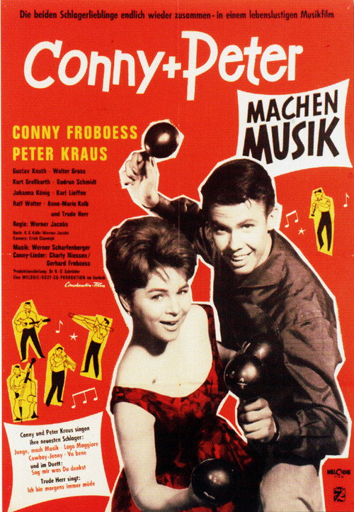 Movie poster for Conny und Peter machen Musik (1960)