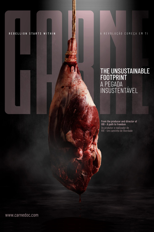 Movie poster for Carne: The Unsustainable Footprint (2023)