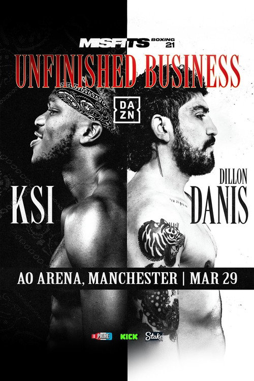 Movie poster for KSI vs. Dillon Danis