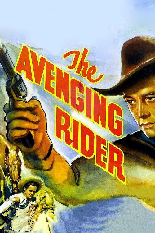 Movie poster for The Avenging Rider (1943)