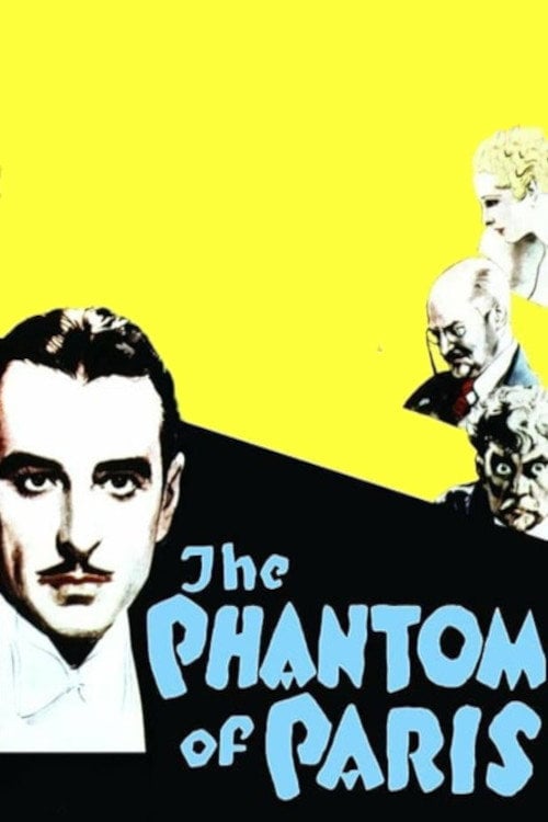Movie poster for The Phantom of Paris (1931)