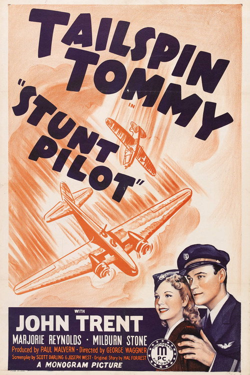 Movie poster for Stunt Pilot (1939)
