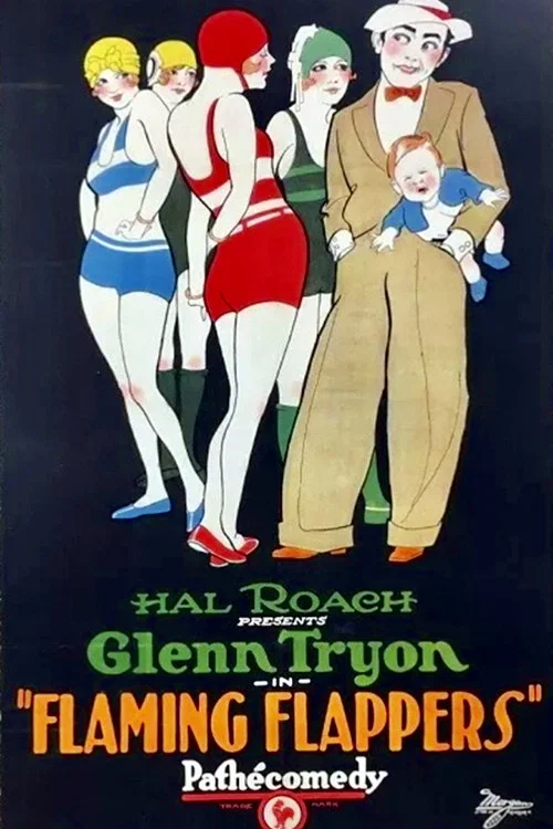 Movie poster for Flaming Flappers (1925)