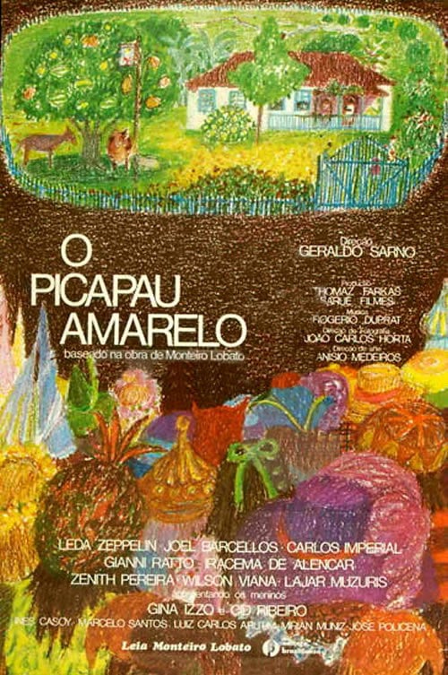 Movie poster for O Picapau Amarelo (1973)
