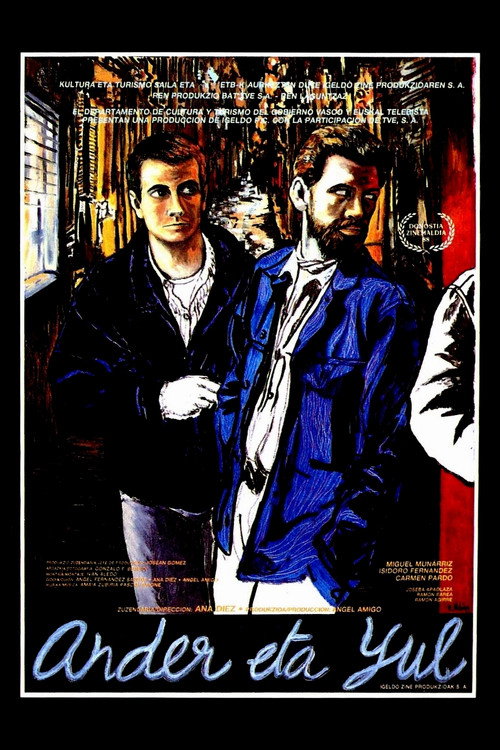 Movie poster for Ander eta Yul (1989)