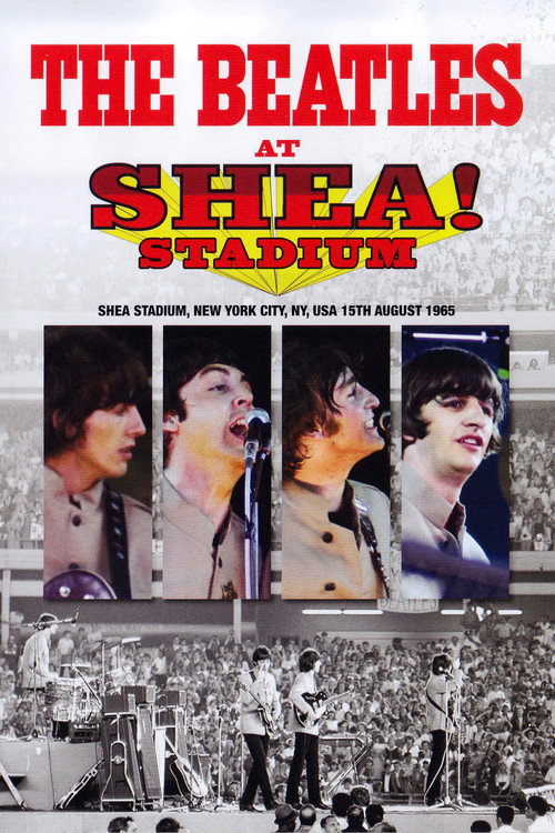 Movie poster for The Beatles at Shea Stadium (1977)
