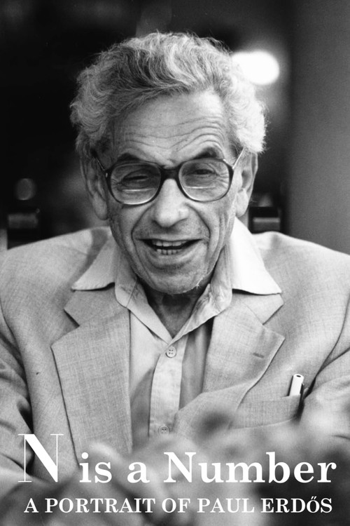Movie poster for N is a Number: A Portrait of Paul Erdős (1993)