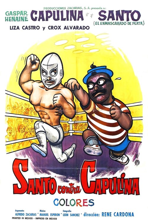 Movie poster for Santo vs. Capulina (1969)