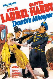 Movie poster for Double Whoopee (1929)