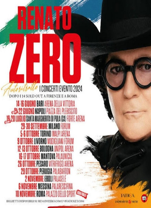 Movie poster for Renato Zero - Autoritratto - Napoli (2024)