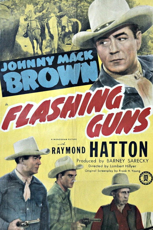 Movie poster for Flashing Guns (1947)