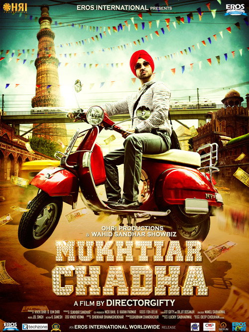 Movie poster for Mukhtiar Chadha (2015)