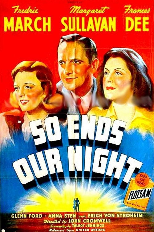 Movie poster for So Ends Our Night (1941)