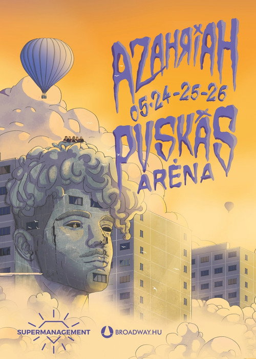 Movie poster for Azahriah: Puskás Aréna (2024)
