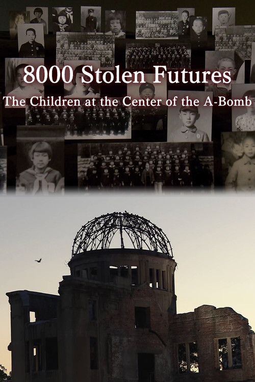Movie poster for 8000 Stolen Futures: The Children at the Center of the A-Bomb (2022)
