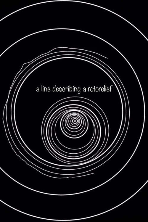Movie poster for a line describing a rotorelief (2020)