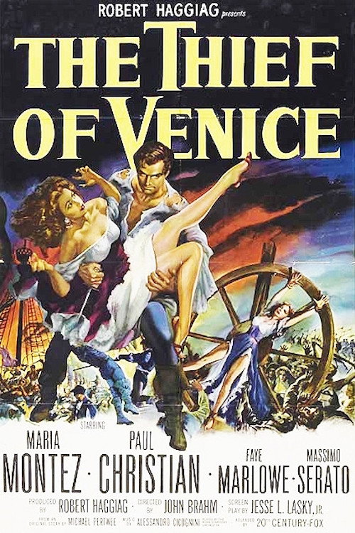 Movie poster for The Thief of Venice (1950)