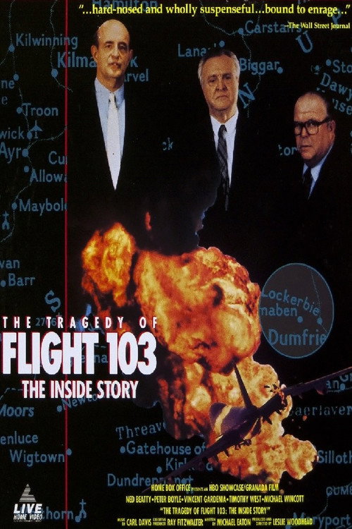 Movie poster for The Tragedy of Flight 103: The Inside Story (1990)