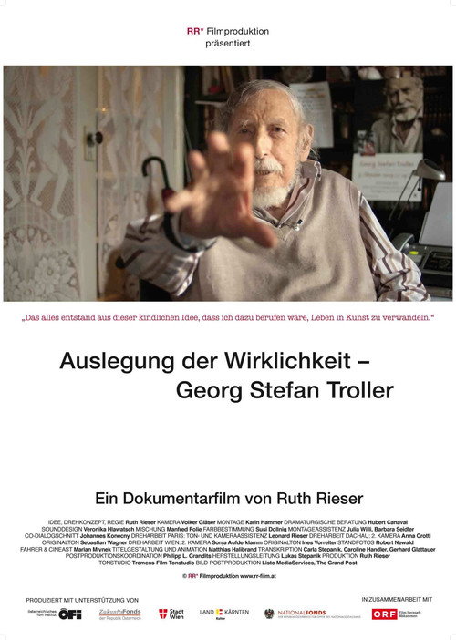 Movie poster for Interpretation of Reality – Georg Stefan Troller (2021)